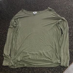 army green long sleeve